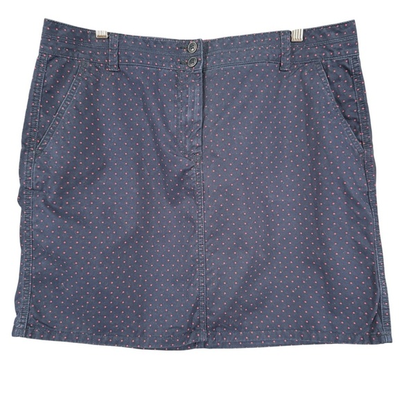 Tommy Hilfiger Polka Dot Cotton Skirt | Size 12 - Picture 1 of 8